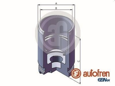 D025492 Autofren Поршень супорта гальмівного, заднього
